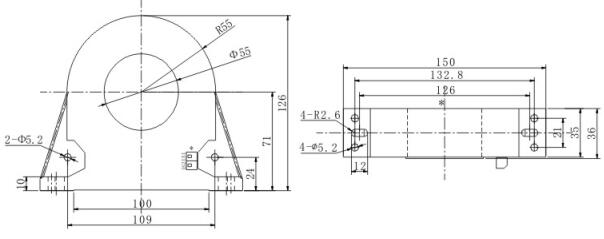 TR21127B Zero-phase Current Transformer TR21127B Zero-phase Current Transformer